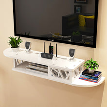 Charger l'image dans la galerie, Free Punch Wall TV Cabinet Assembly Muebles TV Stand Unit Hollow Design Furniture Storage Fake Wooden Stand Hot Computer Stands