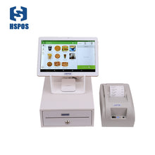 Load image into Gallery viewer, Android POS Machine 10 inch WITH 58mm thermal Receipt Printer Built-in WIFI