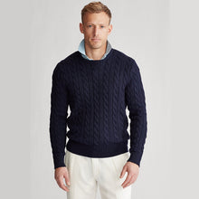 Cargar imagen en el visor de la galería, Men's Wool New Ralph Small Horse Pullover Fashion Popular Casual Pull Homme Men's Sweater