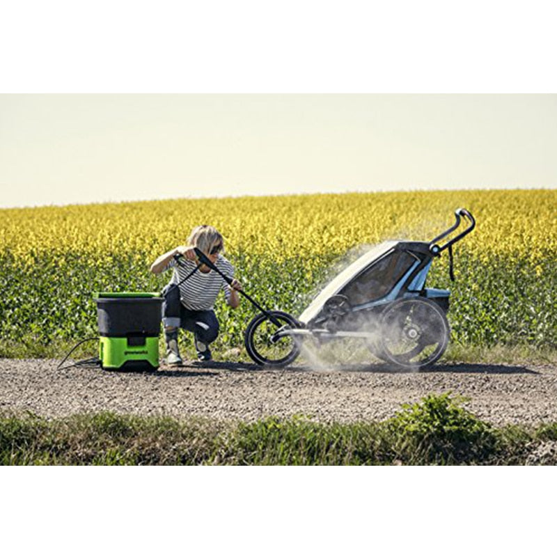 GREENWORKS 5104507 GDC40 High Pressure Cleaner Portable Cordless Electric Pressure Washer 650W 40V Multifunction Green Washer