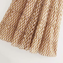 Charger l'image dans la galerie, Geometric Printing Women Long Sleeve Shirtwaist Dress 2019 Autumn Leisure lady Loose Chiffon Dresses D3308