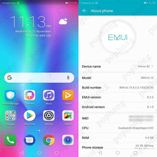 将图片加载到图库查看器,Global Rom HONOR 8C Mobile phone 6.26 inch Snapdragon 632 Octa Core 4GB 64GB Android 8.1 4000mAh Face ID