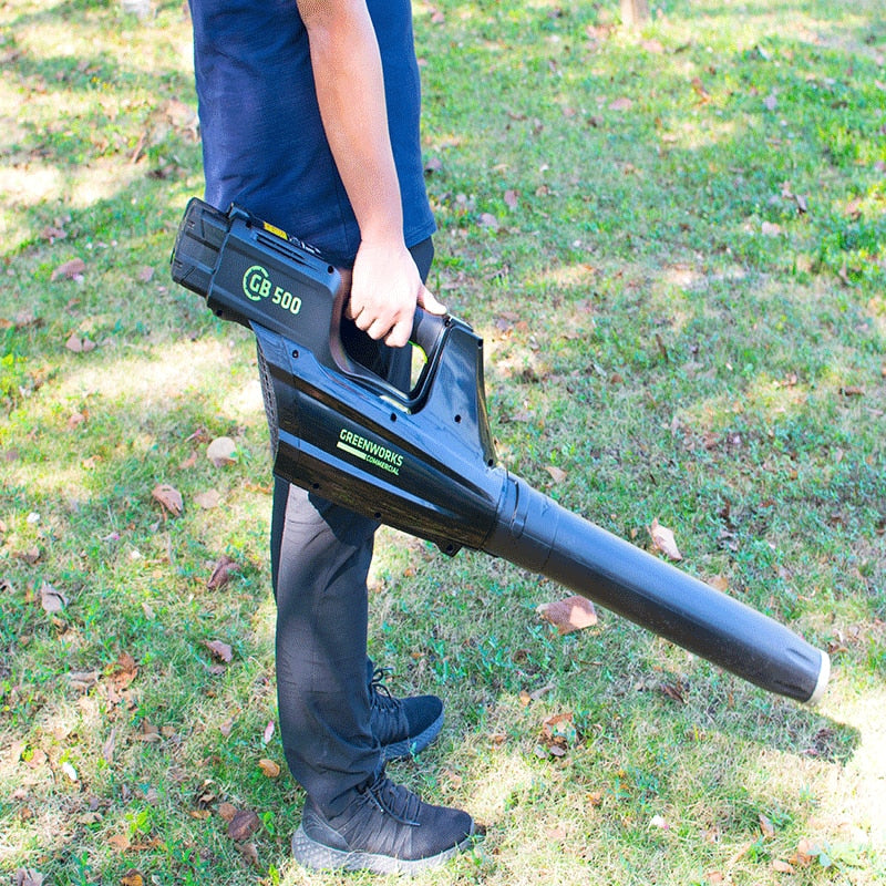 Greenworks Lithium Battery Cordless Leaf Blower Dust Collector 82V 800W Highpower Electric Deciduous Cleaning Blower Garden Tool