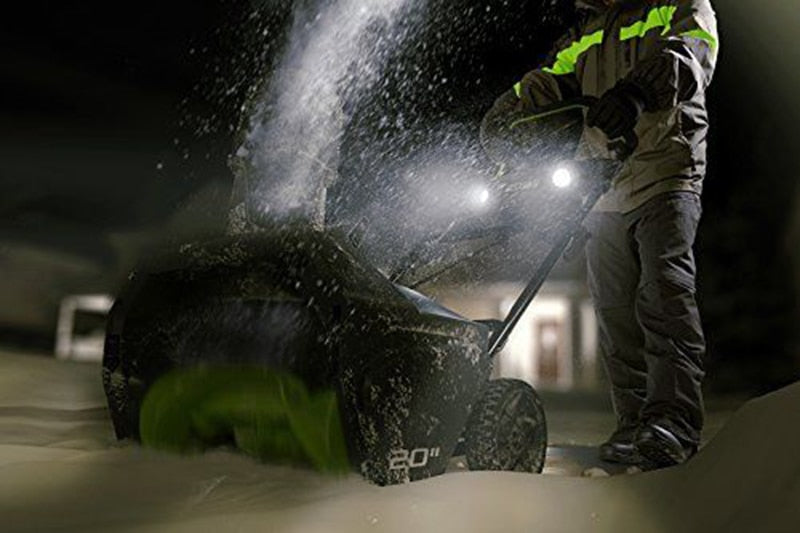 Greenworks PRO 20-Inch 80V Cordless Snow Thrower, 5.0 AH Battery Included