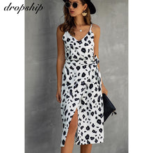 Cargar imagen en el visor de la galería, Maxi Summer Hollow Out Dress For Women Sleeveless Mesh Long Party Dresses Sexy Evening Sundress Ladies Holiday Clothes