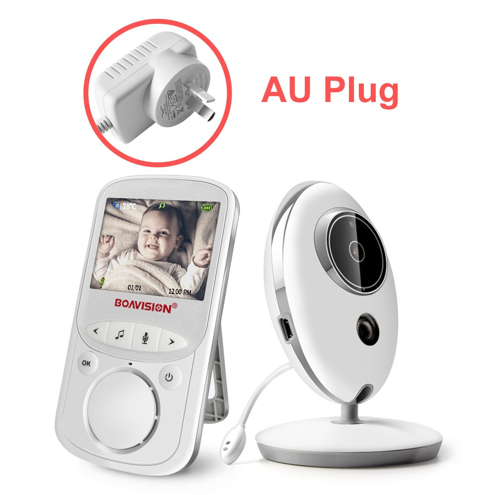 Wireless LCD Audio Video Baby Monitor VB605 Radio Nanny Music Intercom IR 24h Portable Baby Camera Baby Walkie Talkie Babysitter