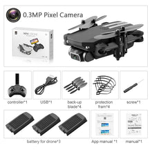 将图片加载到图库查看器,Drone 4k HD Wide Angle Camera 0.3MP/5.0MP/4K HD Cameras Mini Drone LS-MIN Dron Camera Quadcopter Height Keep Drones Toys Gifts