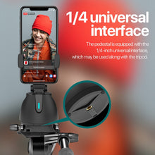 Load image into Gallery viewer, Camera 360 Smartphone Auto Tracking Smart Shooting Phone Holder Selfie Stick 360 Rotation Vlog Shooting Mount Holder