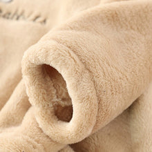 Load image into Gallery viewer, Kids Flannel Pajamas Sets Children Toddler Boys Girls PJS Thick Warm Top and Pants with Hat Fall Autumn Winter Sleepwear