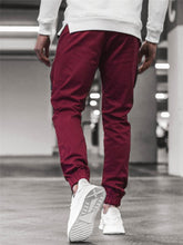 将图片加载到图库查看器,CHRLEISURE Men's Cargo Pocket Trousers Pants Streetwear Joggers Jogging Running Men Sweatpants Fashion Hip Hop Loose Pants Men