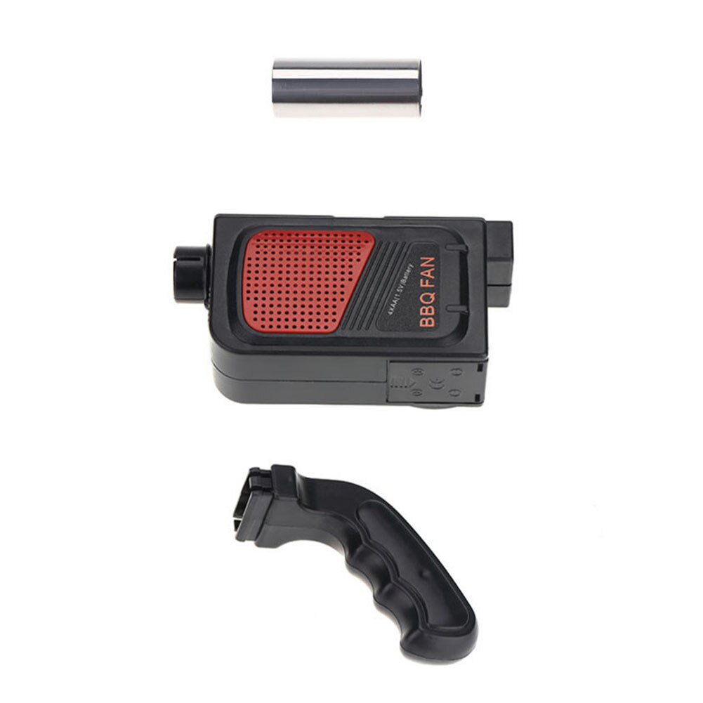 Handheld BBQ Fan Air Blowers Outdoor Camping Portable Electric Cooking BBQ Barbecue Fan Air Bellows Blower Cooking Tool Grill