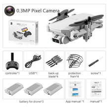 将图片加载到图库查看器,Drone 4k HD Wide Angle Camera 0.3MP/5.0MP/4K HD Cameras Mini Drone LS-MIN Dron Camera Quadcopter Height Keep Drones Toys Gifts