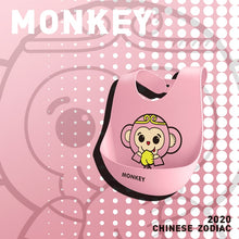 Cargar imagen en el visor de la galería, Baby Bibs Waterproof Silicone Feeding Baby Saliva Towel Newborn Cartoon Aprons Baby Bibs Adjustable Different styles of Bibs