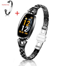 将图片加载到图库查看器,H8 Smart Watch Women Lady Blood Pressure Watch Heart Rate Monitor Fitness Tracker Smart Bracelet IP67 Waterproof Smartwatches