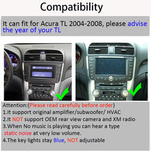 Load image into Gallery viewer, Android 8.1Octa core for Acura TL 2004-2008 Car radio GPS Navigation Player Radio Multimedia