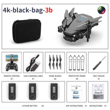 将图片加载到图库查看器,S603 RC Mini Drone With 4K HD Dual Camera Aerial Photography WIFI FPV Foldable Durable Quadcopter Height Hold Toys