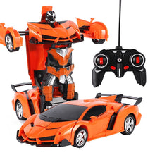 Charger l'image dans la galerie, New 2 in 1 RC Car Toy Transformation Robots Car Driving Vehicle Sports Cars Models Remote Control Car RC Toy Gift for Boys Toy