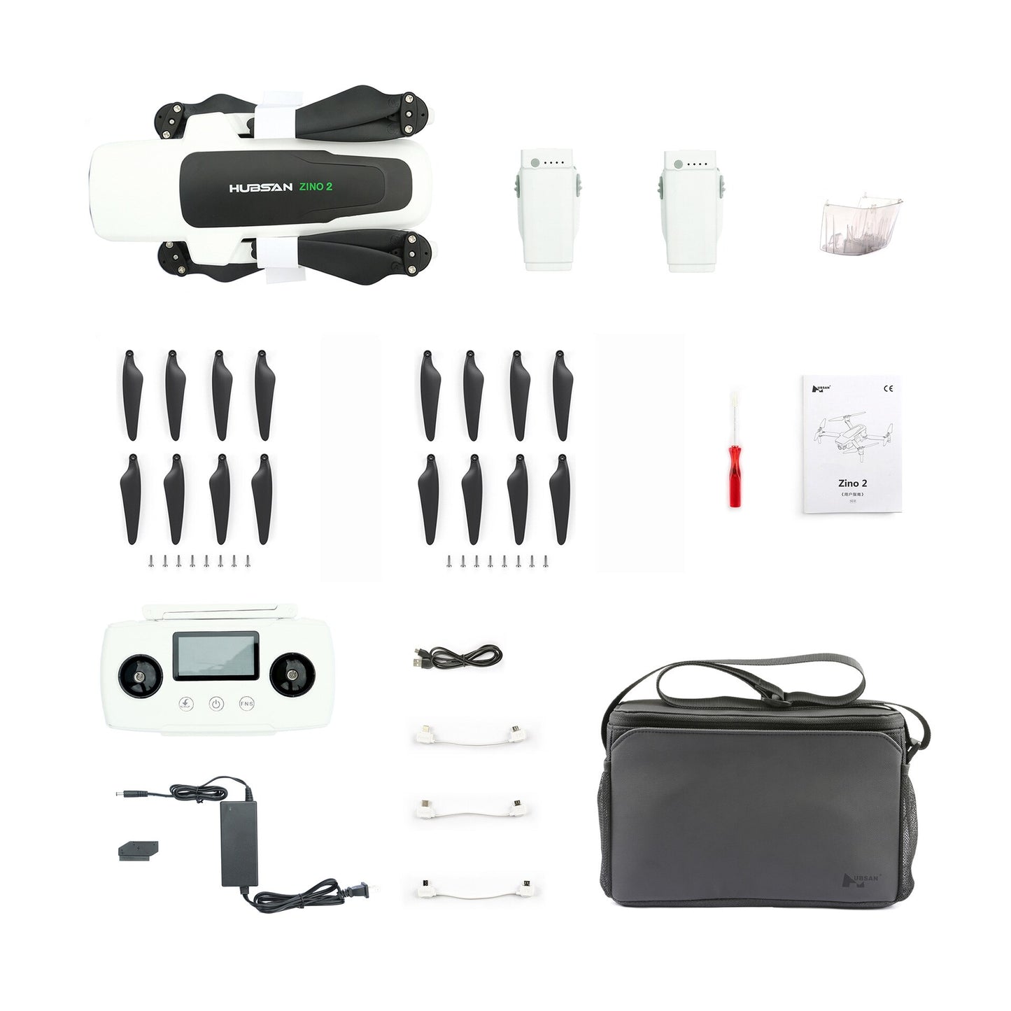 Hubsan ZINO PRO 5G WiFi GPS 4KM FPV RC Quadcopter with 4K UHD Camera 3-Axis Gimbal Sphere Panoramas RC Drone