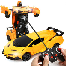 Charger l'image dans la galerie, New 2 in 1 RC Car Toy Transformation Robots Car Driving Vehicle Sports Cars Models Remote Control Car RC Toy Gift for Boys Toy