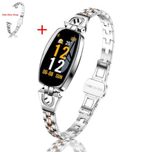 将图片加载到图库查看器,H8 Smart Watch Women Lady Blood Pressure Watch Heart Rate Monitor Fitness Tracker Smart Bracelet IP67 Waterproof Smartwatches
