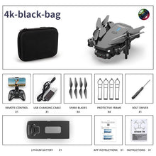 将图片加载到图库查看器,S603 RC Mini Drone With 4K HD Dual Camera Aerial Photography WIFI FPV Foldable Durable Quadcopter Height Hold Toys