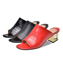 Cargar imagen en el visor de la galería, MORAZORA 2020 new arrive women sandals top quality genuine leather shoes strange high heel fashion party casual shoes woman
