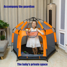 Cargar imagen en el visor de la galería, Outdoor Indoor Portable Playpen game play yard the ultimate travel playpen free set up building quick-open