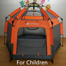 Cargar imagen en el visor de la galería, Outdoor Indoor Portable Playpen game play yard the ultimate travel playpen free set up building quick-open