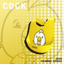 Cargar imagen en el visor de la galería, Baby Bibs Waterproof Silicone Feeding Baby Saliva Towel Newborn Cartoon Aprons Baby Bibs Adjustable Different styles of Bibs