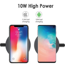 Load image into Gallery viewer, 5/10W Qi Wireless Charger Fast Wireless Charging For IPhone 12 Samsung Xiaomi Phone Wireless Charger Board Wireless Charging Pad