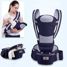 Load image into Gallery viewer, Ergonomic Baby Carrier 15 Using Way Infant Baby Hipseat Carrier Front Facing Ergonomic Kangaroo Baby Wrap Sling Travel 0-48 Months