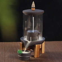 Charger l'image dans la galerie, Creative Backflow Incense Burner Ceramic Ornaments Zen Home Indoor Sandalwood Ornamental Aromatherapy Stove