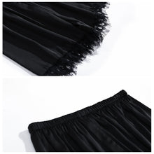 Cargar imagen en el visor de la galería, JULY'S SONG New Fashion 4 Piece Pajamas Set Leopard Print Woman Sleepwear Artificial Silk Sling Robe With Chest Pad Sleepwear