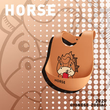 Cargar imagen en el visor de la galería, Baby Bibs Waterproof Silicone Feeding Baby Saliva Towel Newborn Cartoon Aprons Baby Bibs Adjustable Different styles of Bibs