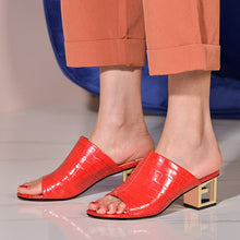 Cargar imagen en el visor de la galería, MORAZORA 2020 new arrive women sandals top quality genuine leather shoes strange high heel fashion party casual shoes woman
