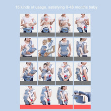 Load image into Gallery viewer, Ergonomic Baby Carrier 15 Using Way Infant Baby Hipseat Carrier Front Facing Ergonomic Kangaroo Baby Wrap Sling Travel 0-48 Months