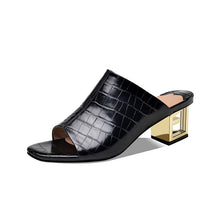 Cargar imagen en el visor de la galería, MORAZORA 2020 new arrive women sandals top quality genuine leather shoes strange high heel fashion party casual shoes woman