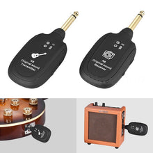 Charger l'image dans la galerie, UHF Guitar Wireless System Transmitter Receiver Built-in Rechargeable wireless guitar transmitter