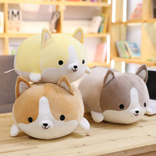 将图片加载到图库查看器,30/45/60cm Cute Corgi Dog Plush Toy Stuffed Soft Animal Cartoon Pillow Lovely Christmas Gift for Kids Kawaii Valentine Present
