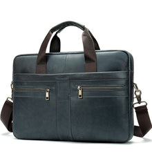 將圖片載入圖庫檢視器 WESTAL Bag men's Genuine Leather briefcase Male man laptop bag natural Leather for men Messenger bags men's briefcases 2019