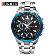 将图片加载到图库查看器,CURREN Watches Men quartz Top Brand Analog Military male Watches Men Sports army Watch Waterproof Relogio Masculino