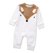 Load image into Gallery viewer, Newborn Baby Romper For Boys Girls Rompers Playsuits Cotton Long Sleeve Animal Baby Clothes Infant Pajamas Underwear