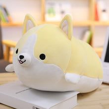 将图片加载到图库查看器,30/45/60cm Cute Corgi Dog Plush Toy Stuffed Soft Animal Cartoon Pillow Lovely Christmas Gift for Kids Kawaii Valentine Present