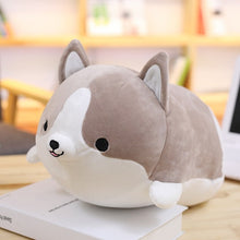 将图片加载到图库查看器,30/45/60cm Cute Corgi Dog Plush Toy Stuffed Soft Animal Cartoon Pillow Lovely Christmas Gift for Kids Kawaii Valentine Present