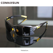 Load image into Gallery viewer, Comaxsun Professional Polarized Cycling Glasses Bike Goggles Sports MTB Bicycle Sunglasses Eyewear Myopia Frame UV 400
