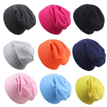 Load image into Gallery viewer, New Baby Street Dance Hip Hop Hat Spring Autumn Baby Hat Scarf for Boys Girls Knitted Cap Winter Warm Solid Color Children Hat