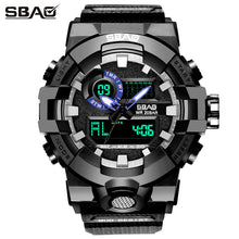 Load image into Gallery viewer, Fashion Brand Led Display Men Woman Sport Lovers' Watch Digital Wristwatch Stop Daily Alarm Calendar Water Resistant Shock