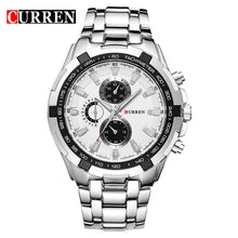 将图片加载到图库查看器,CURREN Watches Men quartz Top Brand Analog Military male Watches Men Sports army Watch Waterproof Relogio Masculino