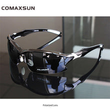 Load image into Gallery viewer, Comaxsun Professional Polarized Cycling Glasses Bike Goggles Sports MTB Bicycle Sunglasses Eyewear Myopia Frame UV 400