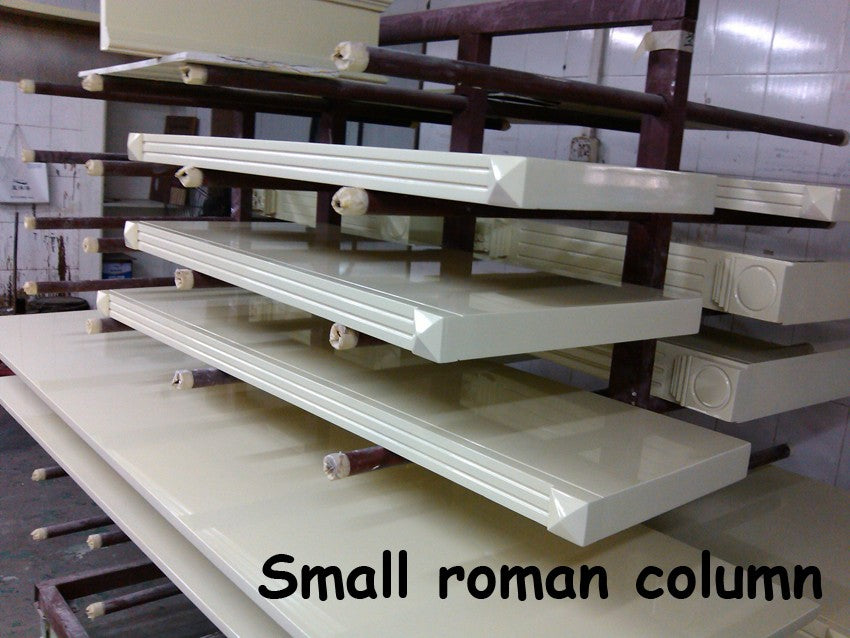 Birch solid wood kitchen cabinet with curvy countertop for island
